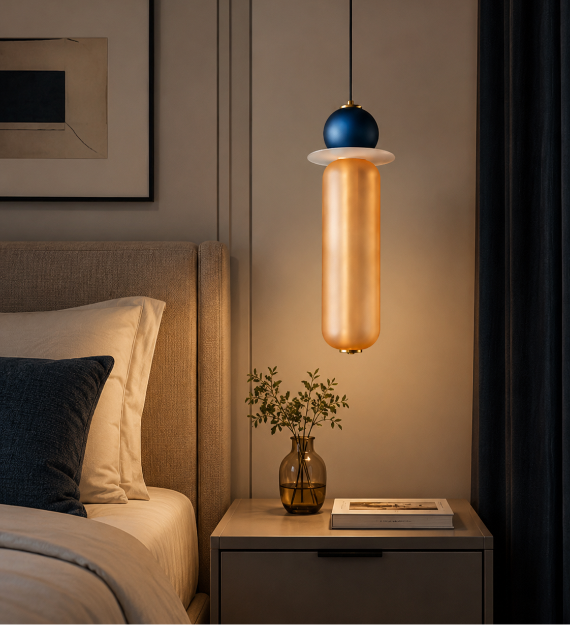 HDC Luxury Decorative Pendant Light for Bedroom, Living Room