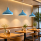 Ojaro Modern Dome Metal Pendant Light for Dining & Kitchen, Bedroom, Cafe