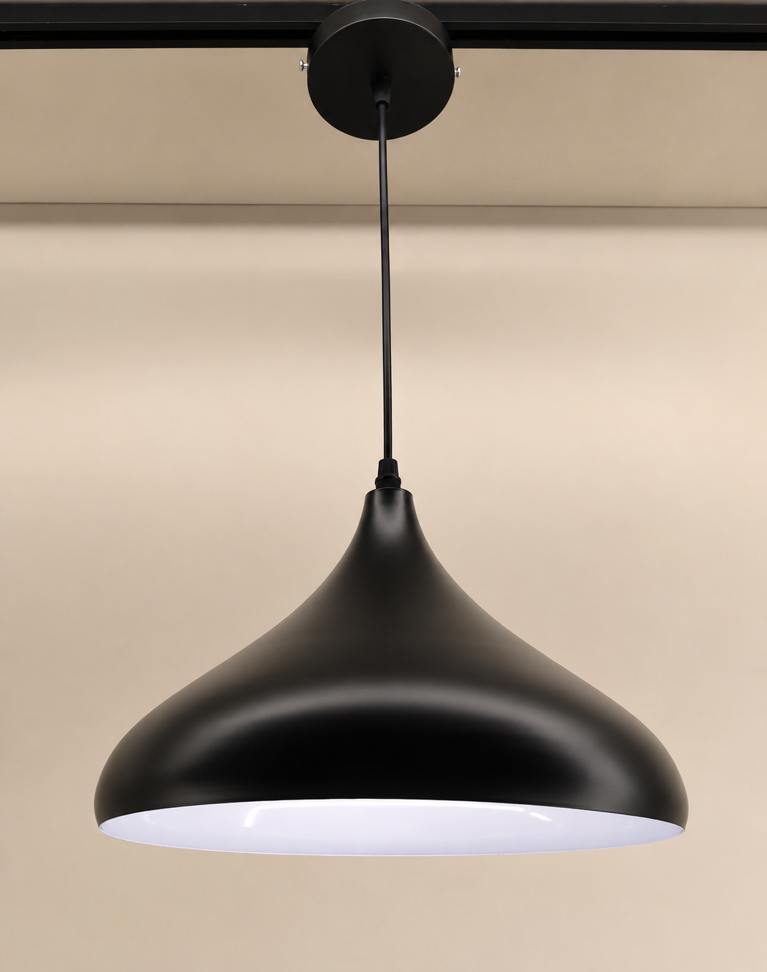 Ojaro Modern Dome Metal Pendant Light for Dining & Kitchen, Bedroom, Cafe