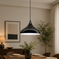 Ojaro Modern Dome Metal Pendant Light for Dining & Kitchen, Bedroom, Cafe