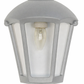 HDC Classic Black Metal Outdoor Wall Lantern for Balconies, Garden