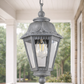 HDC Classic Black Outdoor Hanging Lantern Light