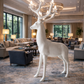 HDC Luxury Deer Sculpture Floor Lamp – Artistic Statement Lighting