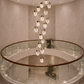 HDC 18 Lights Luxury Crystal Double Height Chandelier for Staircase & Lobby