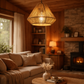 HDC Luxury Handwoven Rattan Pendant Light for Warm Ambient Interiors