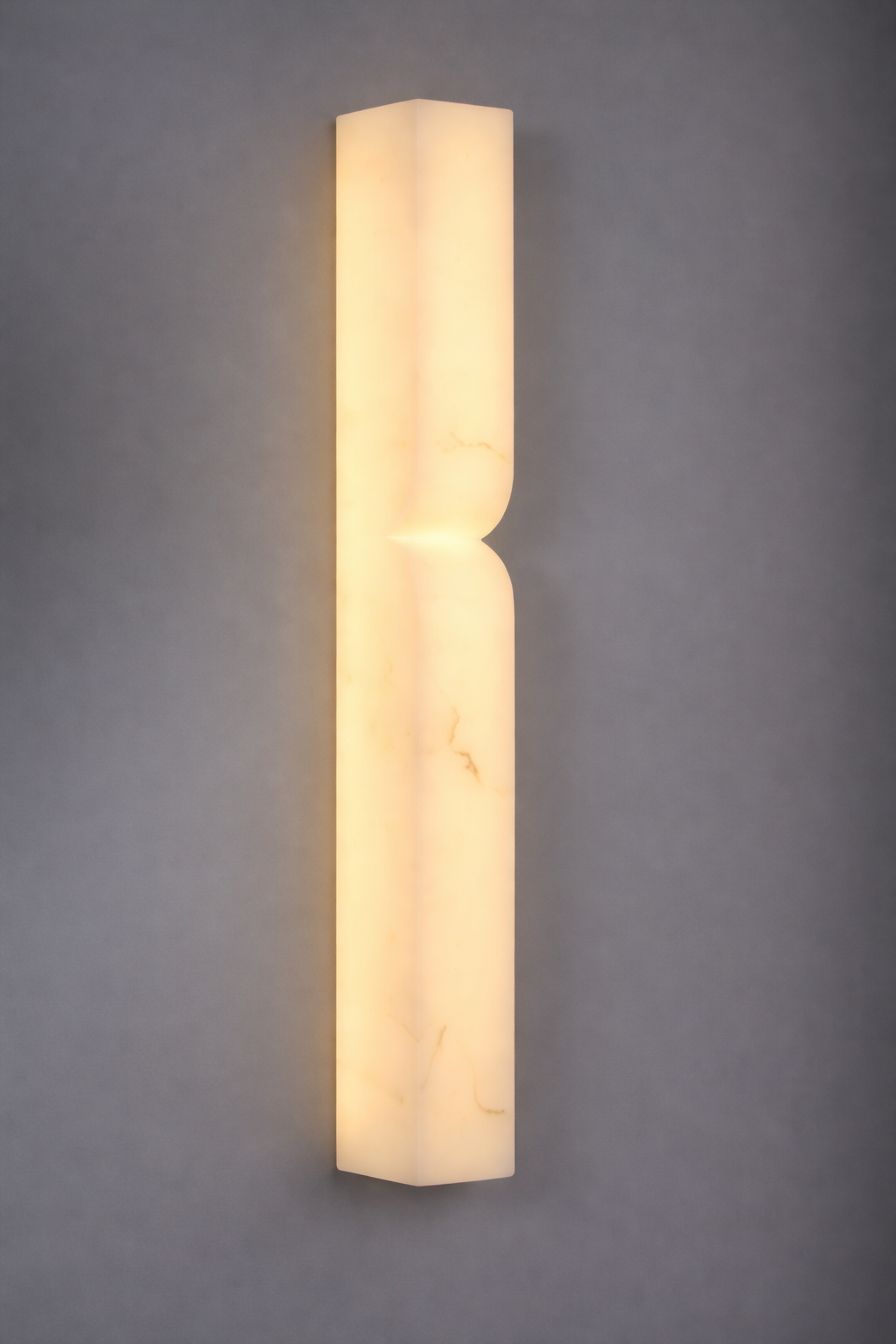 HDC Luxury Marble Finish Vertical LED Wall Light for Modern Interiors