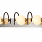 HDC Luxury Black & Rose Gold Dual Globe Vanity Mirror Light