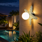 HDC Luxury Starfish Outdoor Wall Light for Outdoor Areas