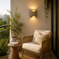 HDC Modern Up Down Wall Light for Living Room, Bedroom & Hallway