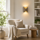 HDC Modern Up Down Wall Light for Living Room, Bedroom & Hallway