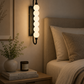 HDC Black & White Modern Linear Bubble LED Wall Light
