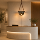 HDC Modern Hanging Bowl Pendant Light for Bedroom, Living Room & Café Décor