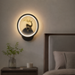 Ojaro Modern Deer LED Wall Light for Bedroom, Living Room & Dining Area