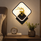 Ojaro Modern Deer LED Wall Light for Bedroom, Living Room & Dining Area