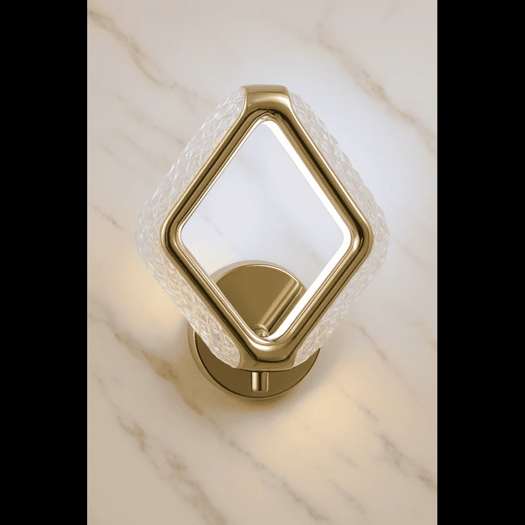 Ojaro Modern LED Acrylic Wall Light for Bedroom, Living Room & Hallway
