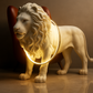 HDC Lion-shaped Postmodern Sculpture Decorative Floor Lamp