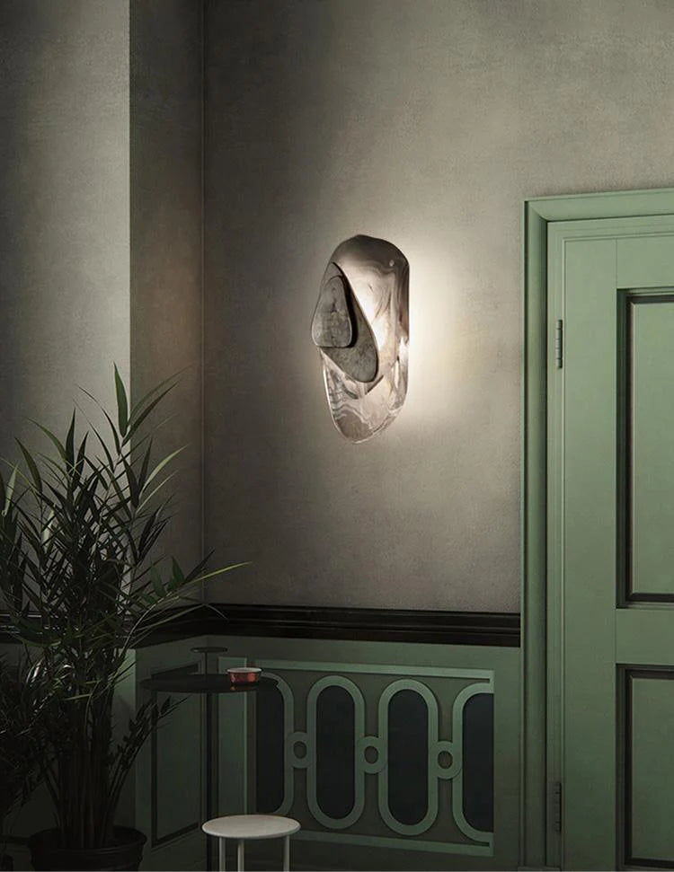 HDC Nordic Modern Creative Glass LED Wall Sconce For Living Room, Bedroom