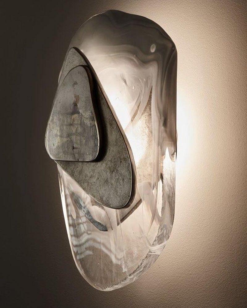 HDC Nordic Modern Creative Glass LED Wall Sconce For Living Room, Bedroom