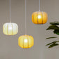 Hdc Contemporary Japanese Minimalist Fabric Shade long Pendant Lamp For living room bedroom