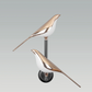 Ojaro Modern Bird Shape Acrylic Wall Light for Bedroom, Living Room & Dining Area