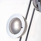 HDC Black Modern 3 Lights Nordic Style LED Standing Light Floor Lamp for Reading, Bedroom & Study