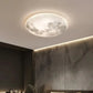 HDC Modern Home Decoration LED Planet Moon Wall Night Light Bedside Ceiling Light Wall Lamp for Bedroom Living Room