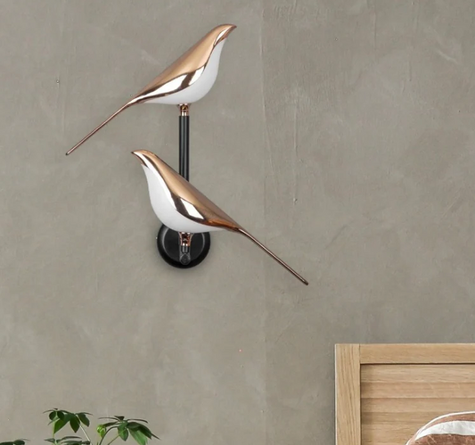 Ojaro Modern Bird Shape Acrylic Wall Light for Bedroom, Living Room & Dining Area