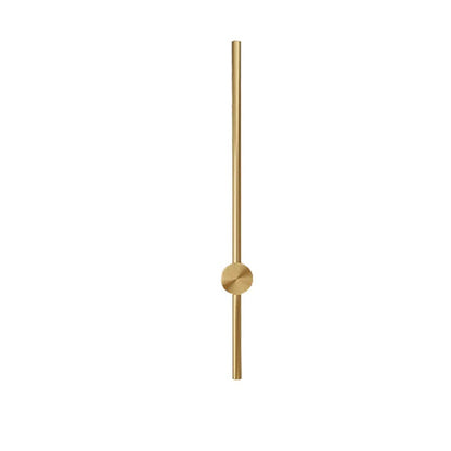 HDC Led Gold Long Tube Wall Light- Tricolor