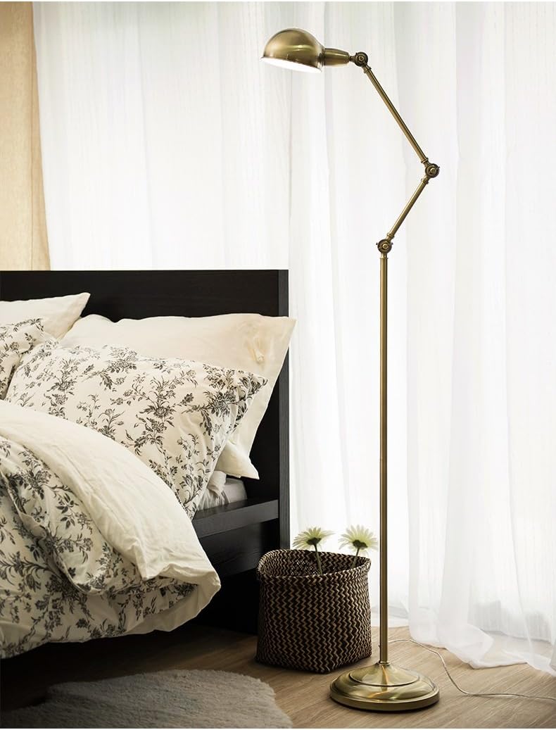 Hdc Industrial Style Study Reading Lights Living Room Bedroom Vertical Floor Lamp