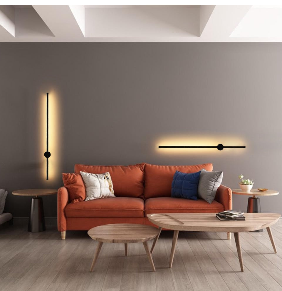 HDC 600 mm Wall Mounted Simple Long Strip Acrylic Wall Light  Linear LED Wall Light