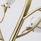HDC Luxury Ceramic Leaf Wall Light for Living Room, Bedroom & Hall