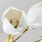 HDC Luxury Ceramic Leaf Wall Light for Living Room, Bedroom & Hall