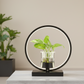 Hdc LED Round Lamp with Vase – Modern Minimalist Desk and Table Light