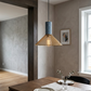 HDC Modern Industrial Terrazzo & Gold Mesh Pendant Light