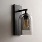 Hdc Amber/Smoke glass Wall Lights Nordic Living room TV background Wall light