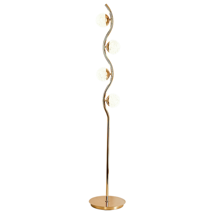Hdc 5-Globe Modern Freestanding Lamp Living Room Floor Lamp