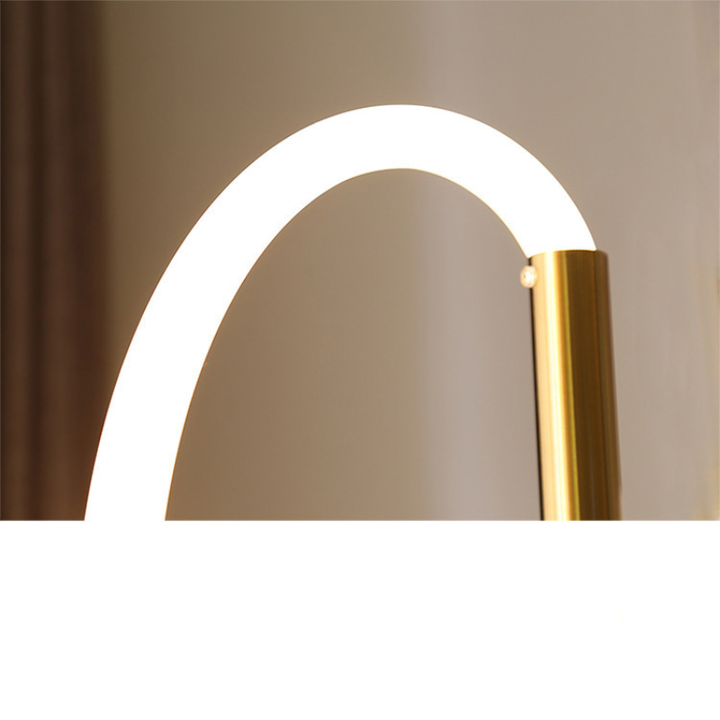 Hdc Creative, Electroplated Wrought Iron Lamp Body Design Standing Lamp, Reading Floor Lamp