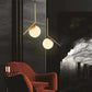 HDC 1 Light Modern Led Gold Frosted Ball Pendant Lamp Chandelier Ceiling Light