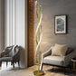 Hdc Line Spiral Gold Living Room Bedroom Bedside Creative Personality Vertical Floor Lamp