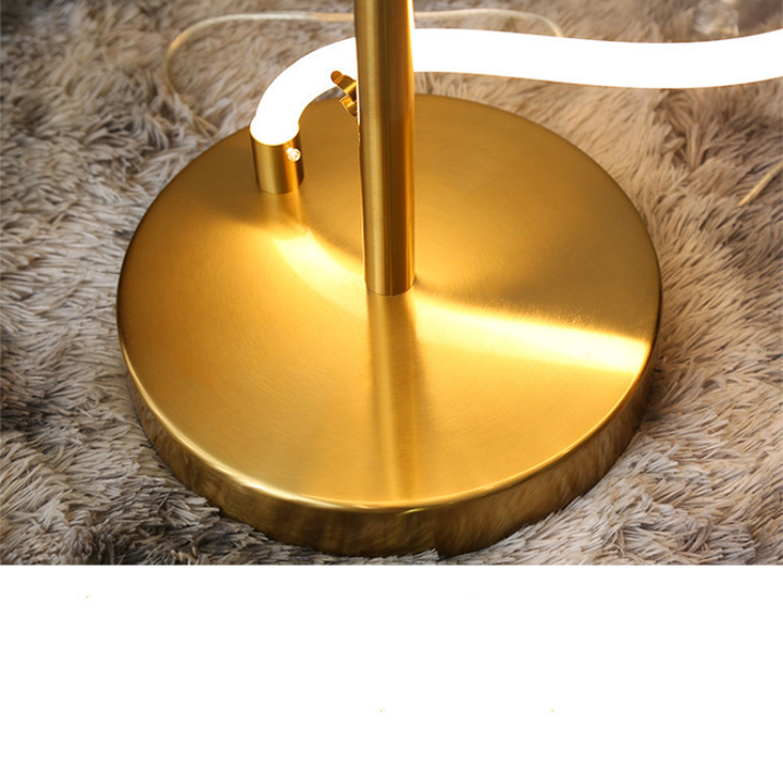 Hdc Creative, Electroplated Wrought Iron Lamp Body Design Standing Lamp, Reading Floor Lamp