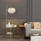Hdc Feather Floor Lamp With Bedside Table Shelf Integrated Ins Wind Table Lamp