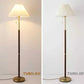 Hdc Bedroom Bedside Sofa Study Floor Lamp Retro Light Wood Grain Floor Lamp
