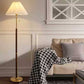 Hdc Bedroom Bedside Sofa Study Floor Lamp Retro Light Wood Grain Floor Lamp