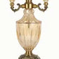 Hdc Three-Headed Candle Crystal European High-end Bedroom Hotel Decorative Table Lamp