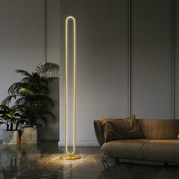 Hdc Nordic Floor Lights Modern Metal Standing Lamps for Living Room Bedroom