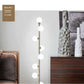 HDC Creative Personality Glass Dome Floor Light 9 Light Standing Tall Pole Lamp