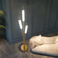 Hdc 3 Frost glass Gold Standing Tree Floor Lamp For Bedroom Living Room