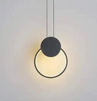 HDC Led 1 Light Modern Pendant Lighting Bedside Minimalist Aluminium