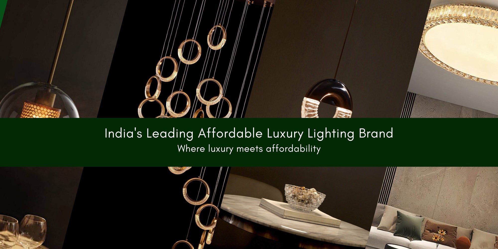 Buy Lighting & Home Decor online from Affordable Luxury Brand HDC