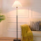 Hdc Bedroom Bedside Sofa Study Floor Lamp Retro Light Wood Grain Floor Lamp